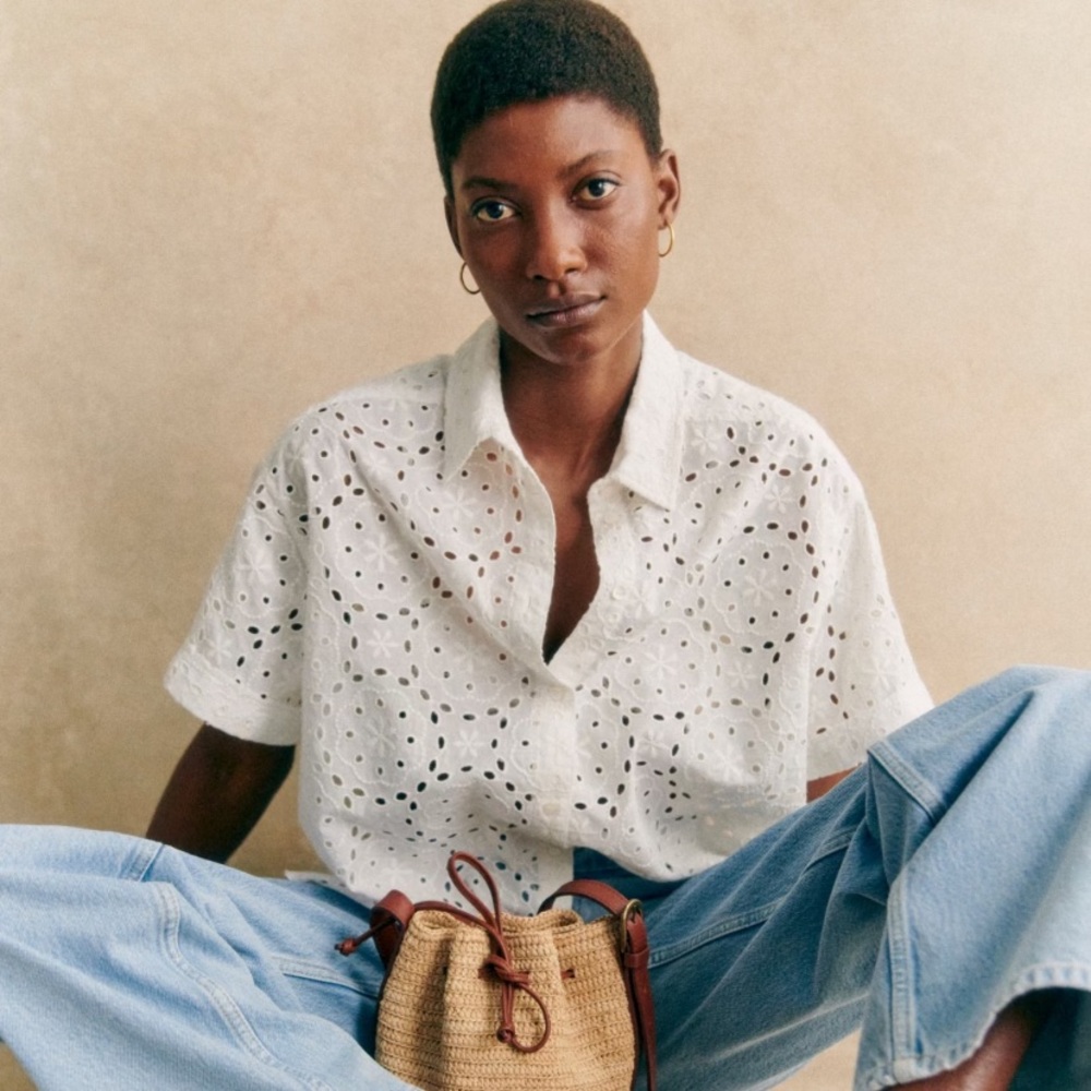 EUC Sézane Laurineta Shirt